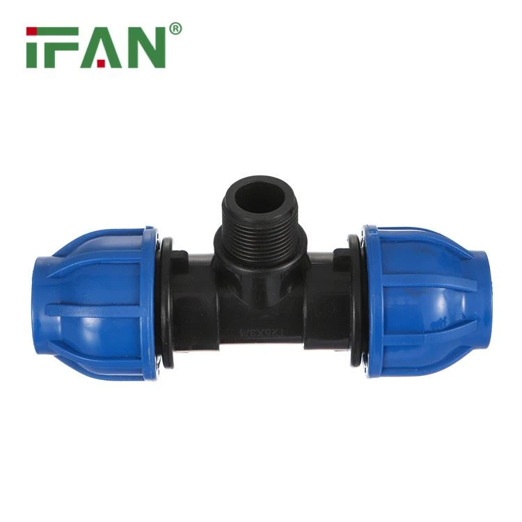 hdpe male tee