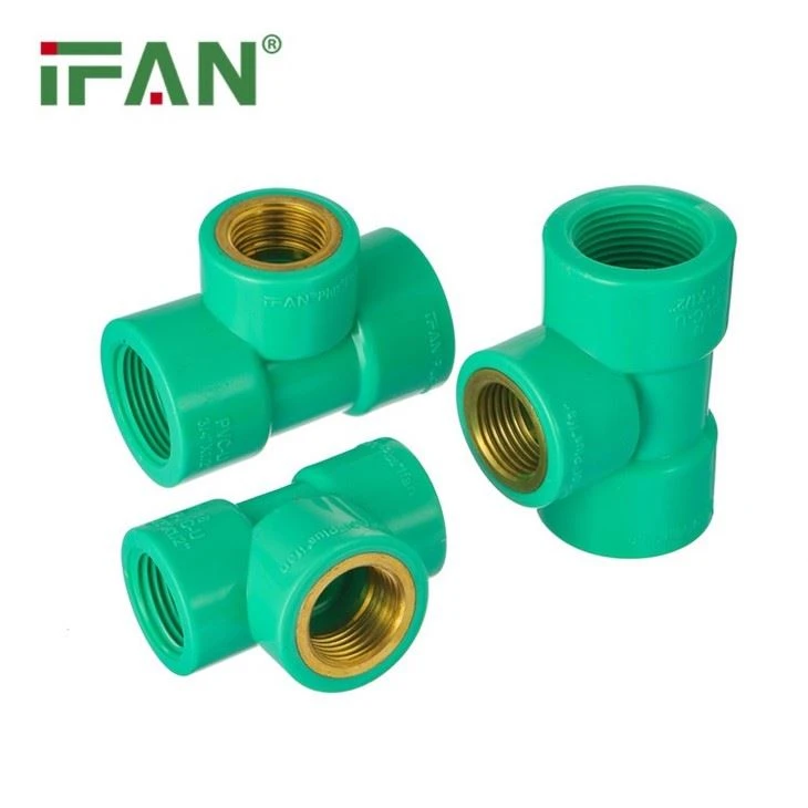 UPVC brass tee