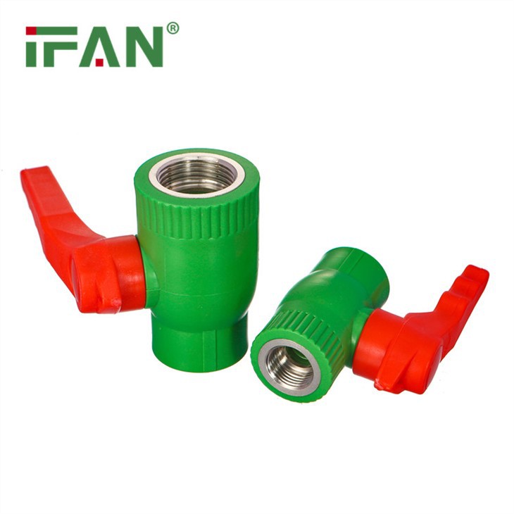 บอลวาล์ว PPR สีเขียว