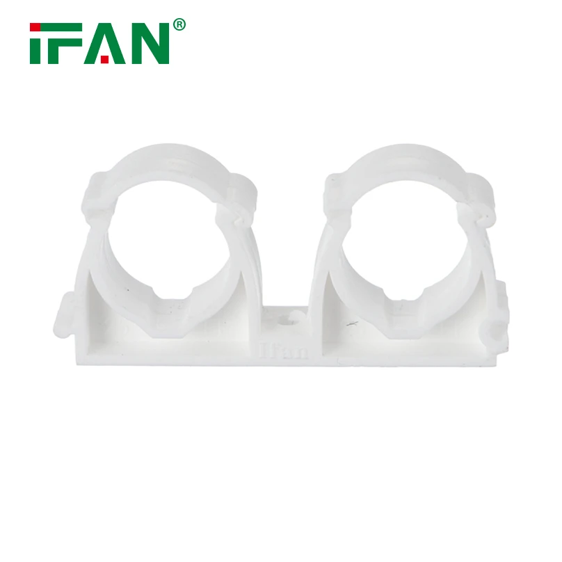 DALON White PPR Clip Fitting 2 DALON White PPR Clip Fitting 2